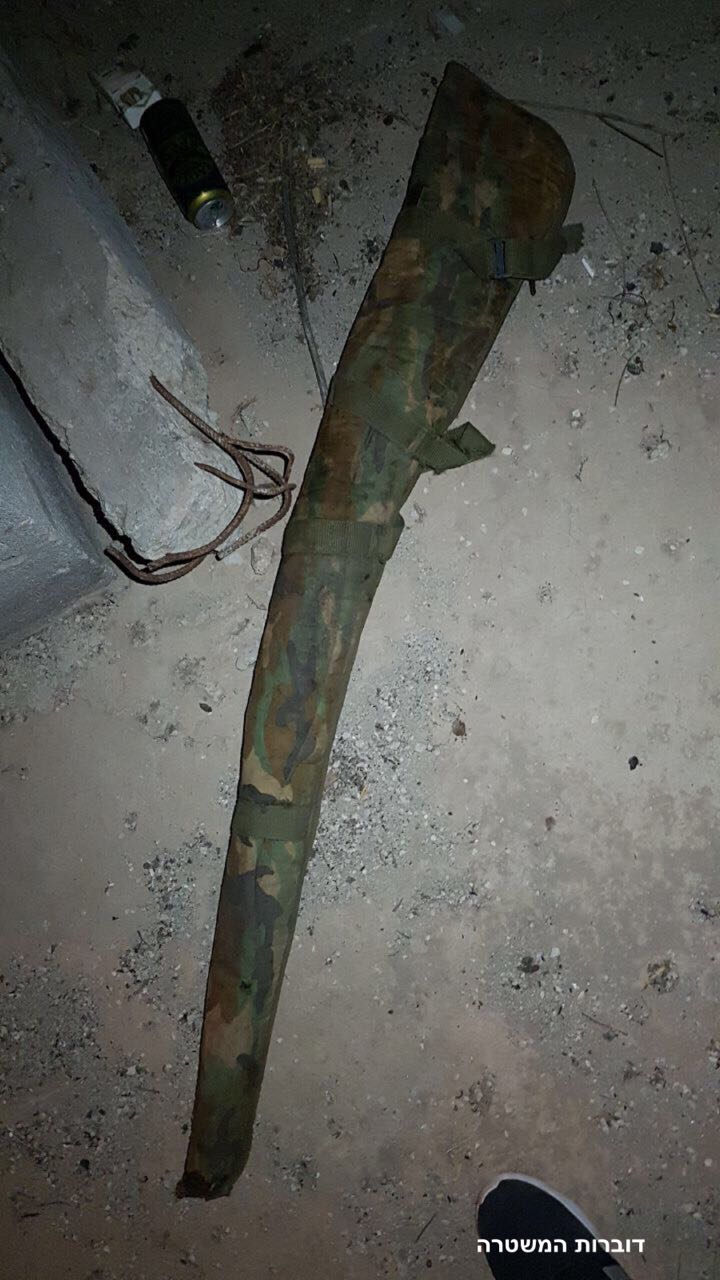 רובה ציד התגלה באתר בנייה בטובא