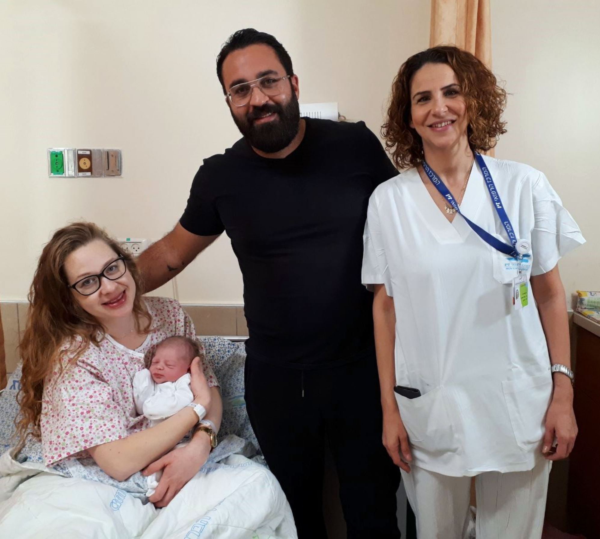 זיו: התינוקת הראשונה לשנת 2018 נולדה לפנות בוקר לזוג מכרמיאל