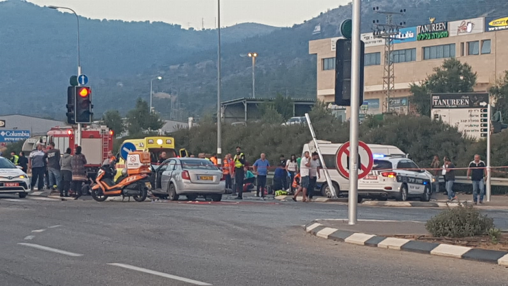 תאונה קשה בצומת כ”ח לפנות בוקר