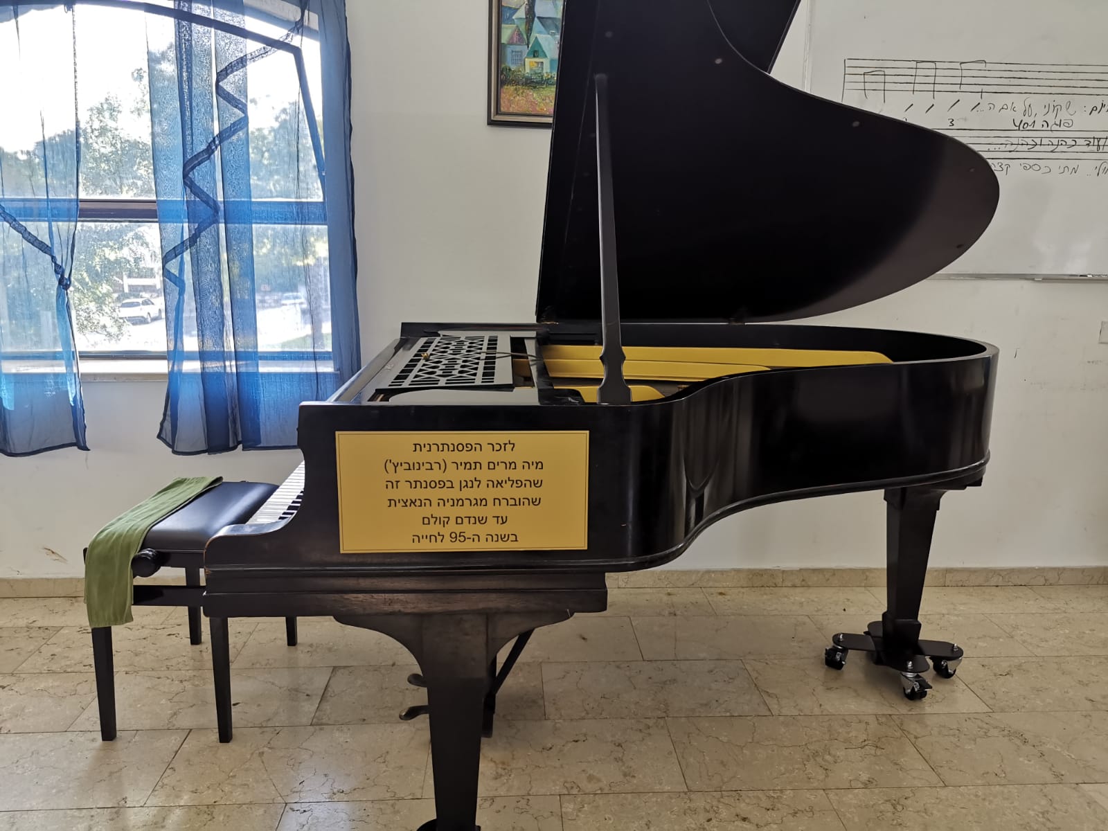 מגרמניה הנאצית למרכז קלור – סיפורו של פסנתר