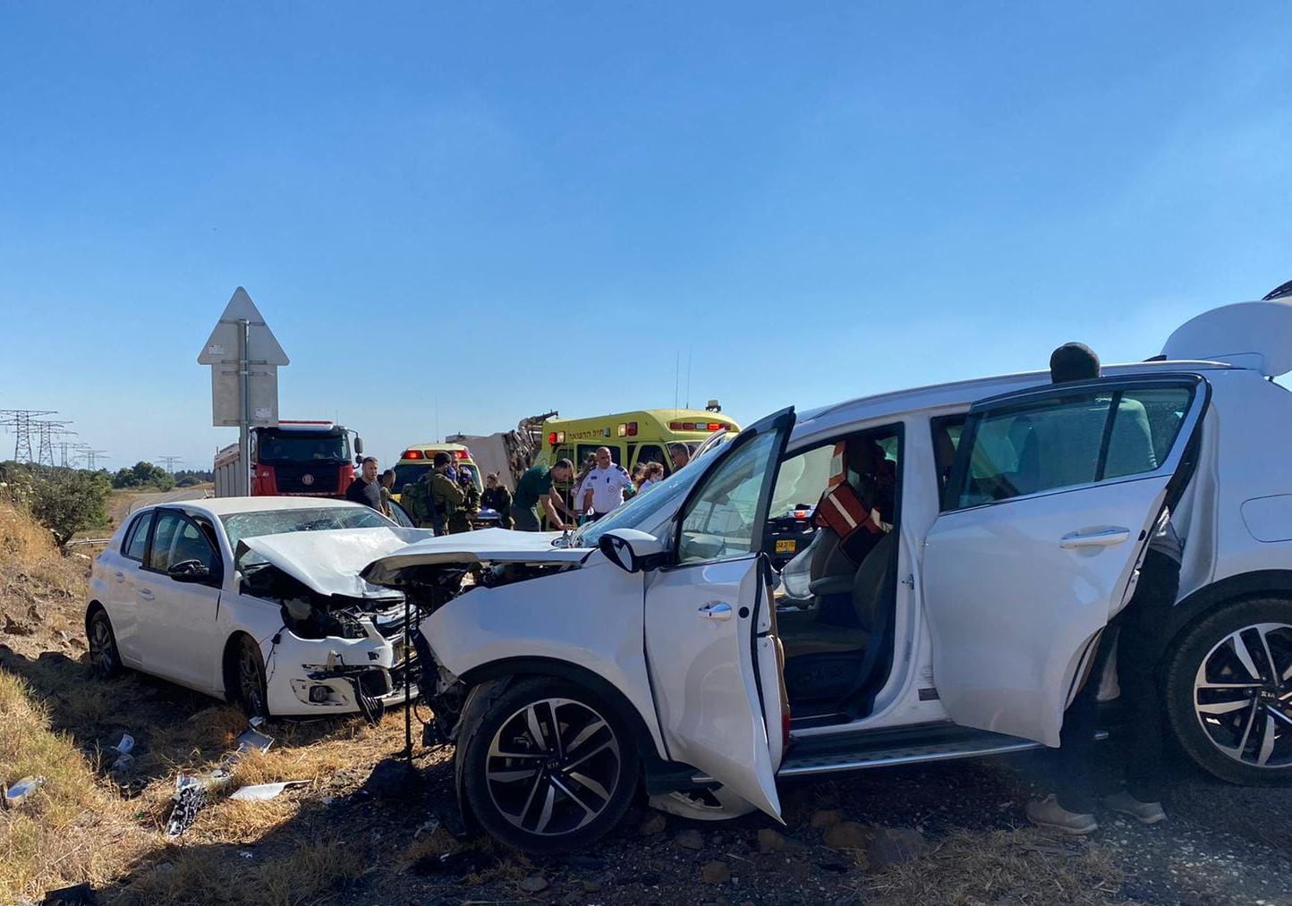 הרוגה בתאונת דרכים בכביש 91 סמוך לאורטל ברמת הגולן