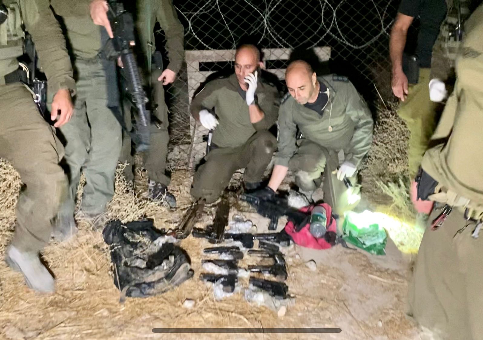 יג”ל בפעילות משותפת עם גדוד “אריות הירדן” עצרו שני סוחרי נשק שברשותם 11 כלי נשק ותחמושת