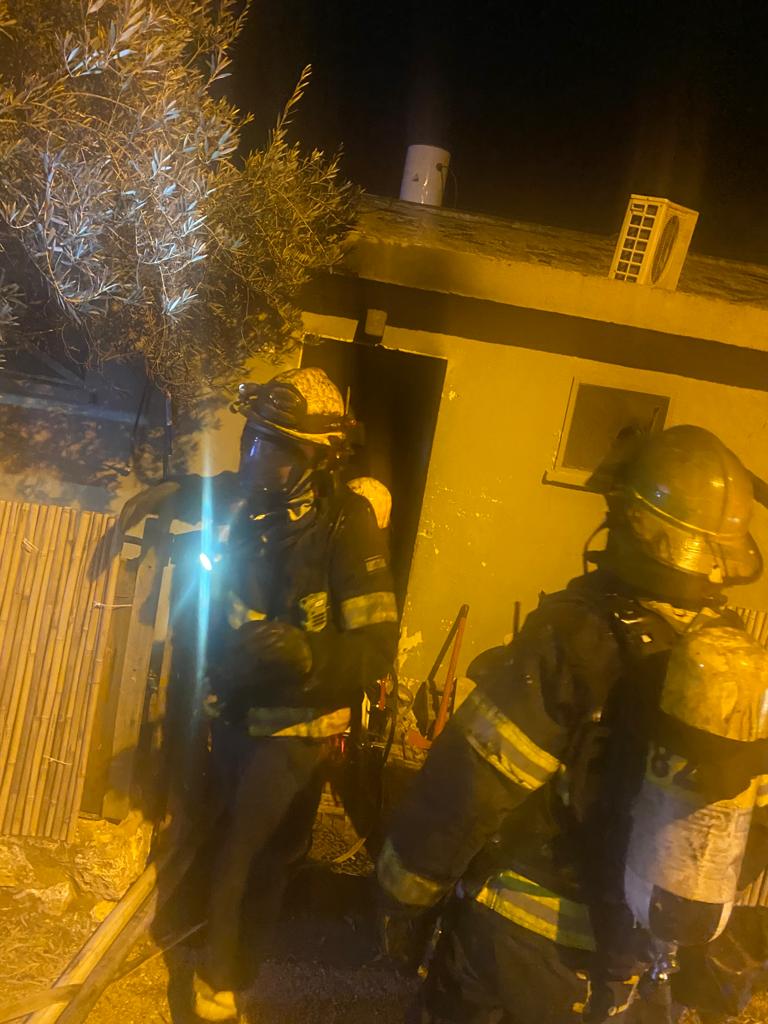 שריפת דירה ברחוב סמטת הנביאים בקרית שמונה