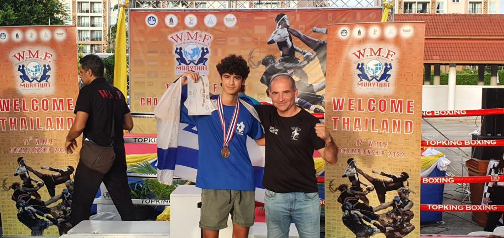 ינאי הרדוף ממועדון חצור הגלילית זכה במדליית זהב באליפות העולם באיגרוף תאילנדי